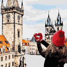 Схема вышивки «mujer»