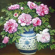 Схема вышивки «Цветы»