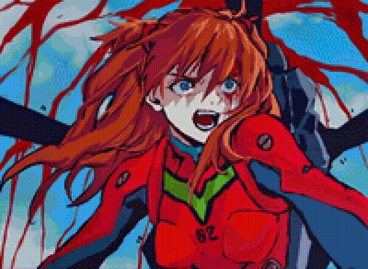 asuka - евангелион, evangelion, anime, аска, asuka, аниме - предпросмотр