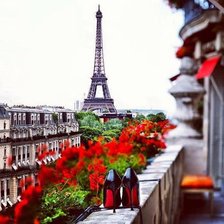 Схема вышивки «париж»