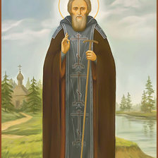 Схема вышивки «Сергий Радонежский»