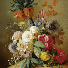 Схема вышивки «цветы»