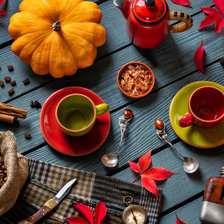 Схема вышивки «Осенний натюрморт 2»