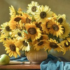 Схема вышивки «Boque de  girassóis.»