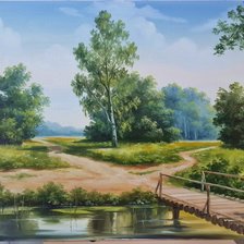 Схема вышивки «Paisagem  .»