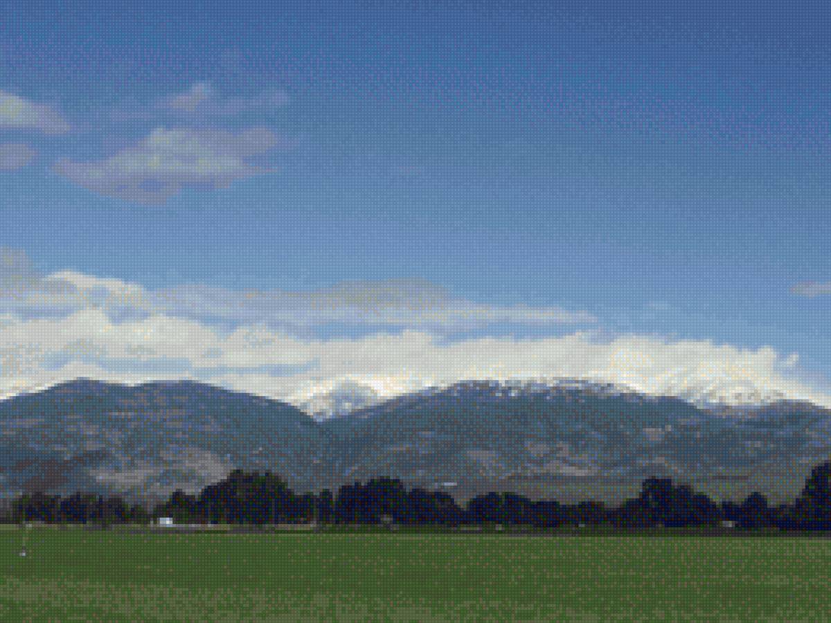 Горы - израиль горы туман хермон - предпросмотр