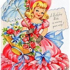 Схема вышивки «девочка»