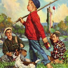 Схема вышивки «Улов»