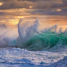 Схема вышивки «море Пейзаж»