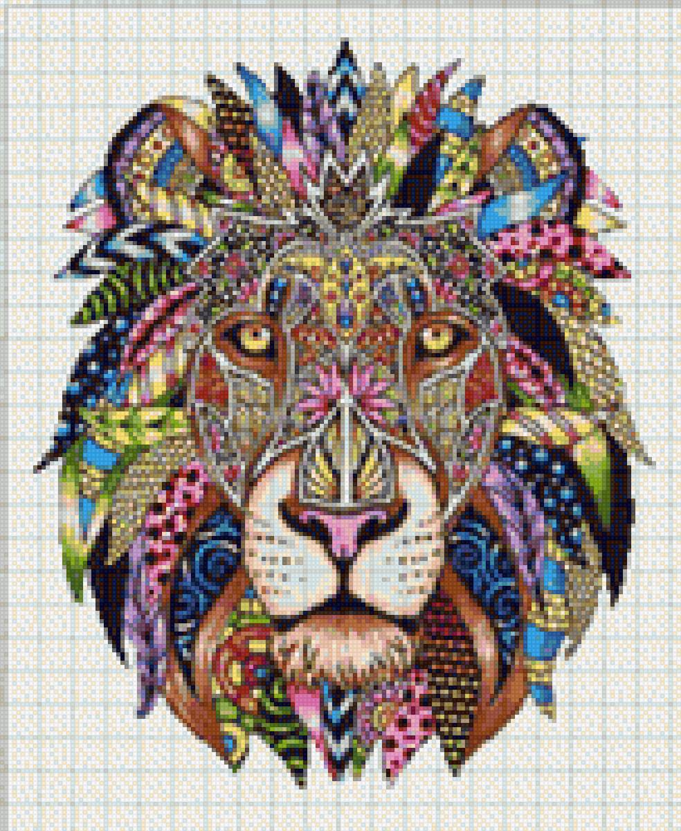 Этнический лев - животные лев этника - предпросмотр