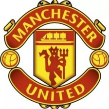 Схема вышивки «Манчестер Юнайтед»