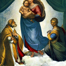 Схема вышивки «Мадонна Рафаэля»