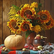 Схема вышивки «Boque de flores.»