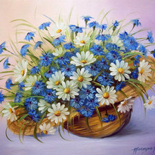 Схема вышивки «букет»