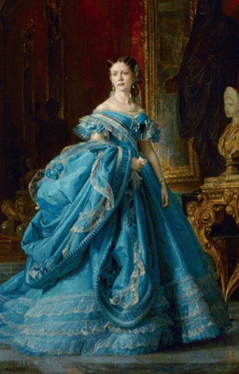 в голубом - художники, живопись - предпросмотр