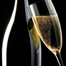 Схема вышивки «Шампанское»