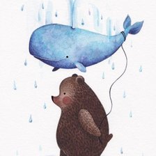 Схема вышивки «Дождик»