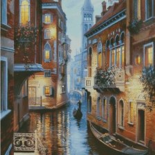 Схема вышивки «Венеция»