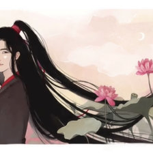 Схема вышивки «Магистр дьявольского культа - Старейшина Илин (Вей Усянь)»