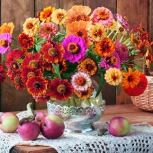 Схема вышивки «Boque de flores.»