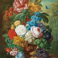 Схема вышивки «Букет»