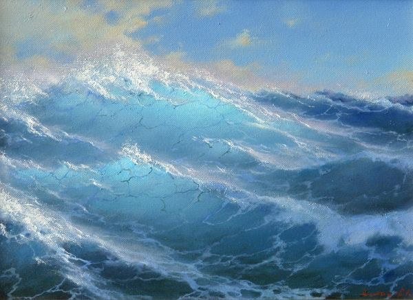 океан - природа, волна, океан, вода - оригинал