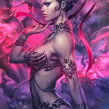 Схема вышивки «Демоница»