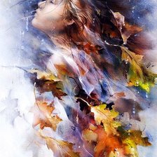 Схема вышивки «Дева»