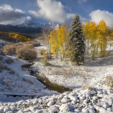 Схема вышивки «осень»