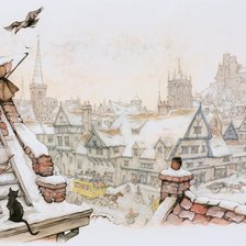 Схема вышивки «А. Пик. Художник»