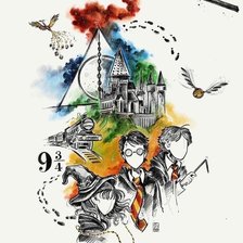 Схема вышивки «гарри поттер»