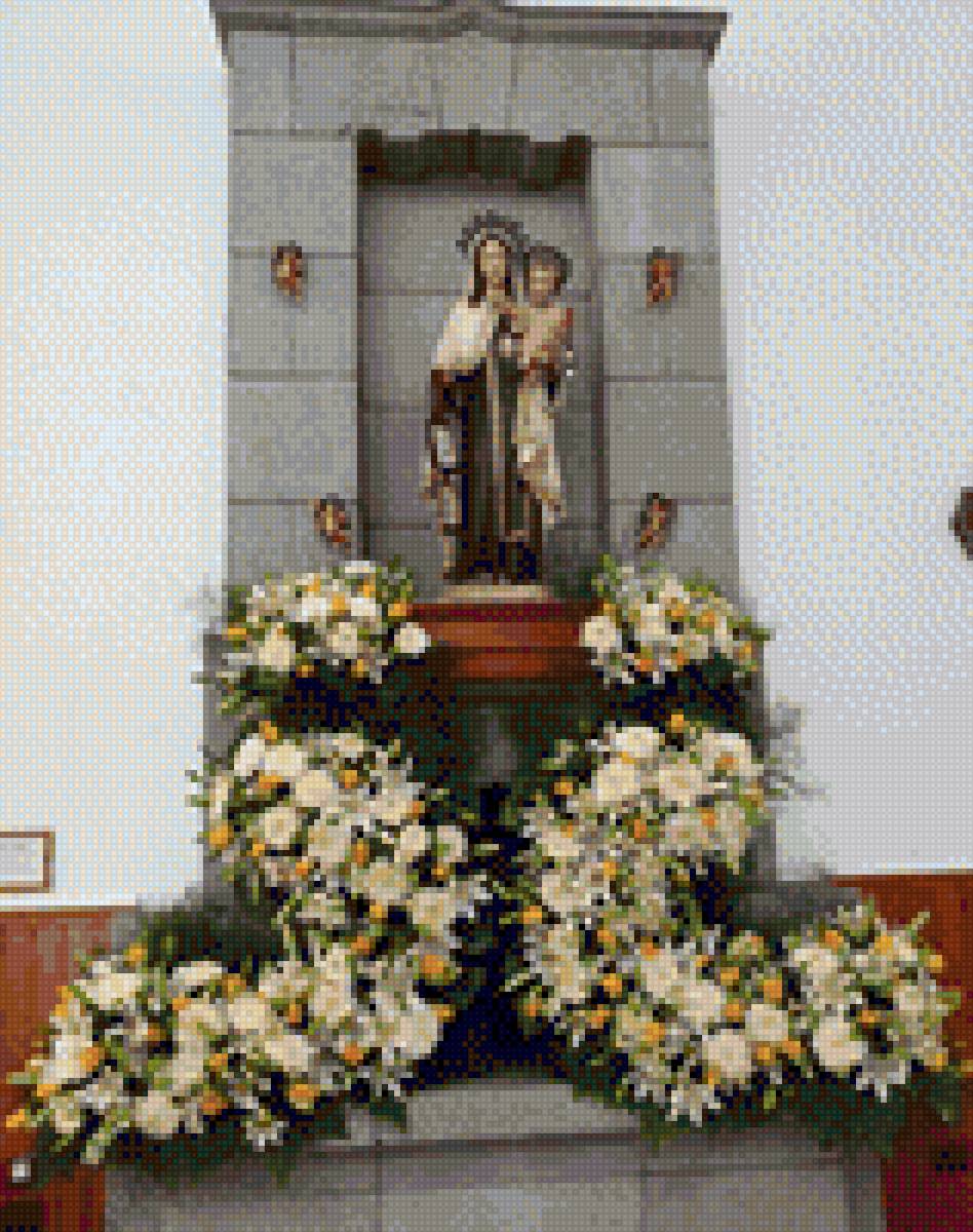 Virgen del carmen - mariposas - предпросмотр