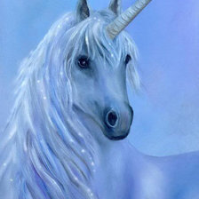 Схема вышивки «Единорог»