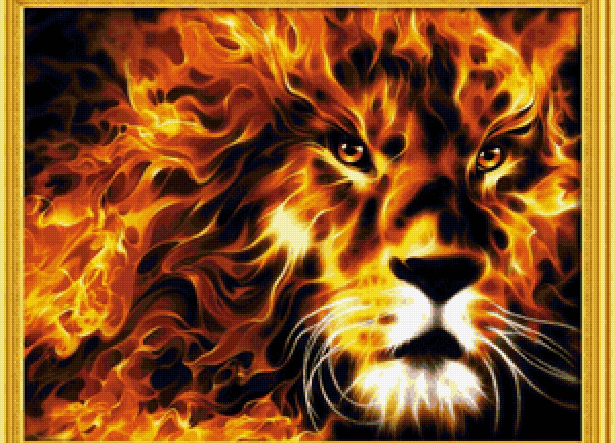 огненный лев - предпросмотр