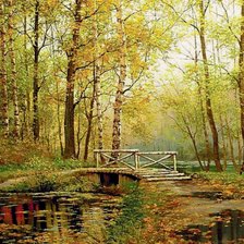 Схема вышивки «Пейзаж»