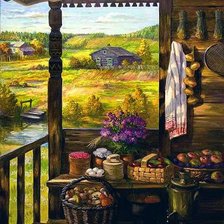 Схема вышивки «Лето»