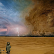 Схема вышивки «пески пустыни»