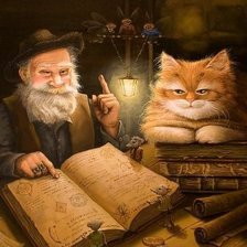 Домовой и кот