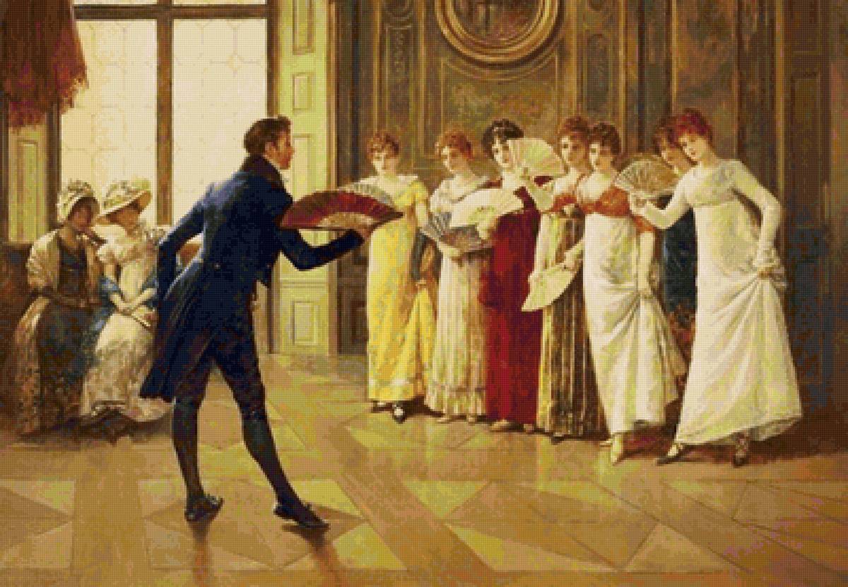 учитель танцев - дворянство. живопись - предпросмотр