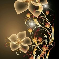 Схема вышивки «абстракция темная»