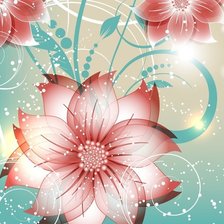 Схема вышивки «цветок»