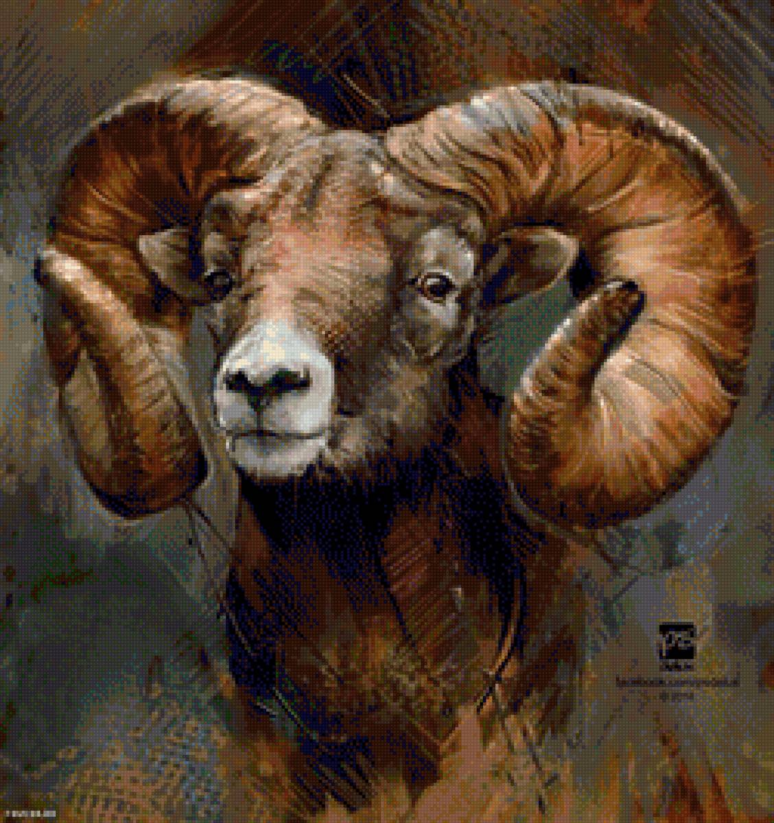 овен - животные, овен, баран - предпросмотр