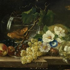 Схема вышивки «Натюрморт с рыбками.»