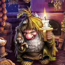 Схема вышивки «Домовенок»