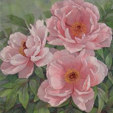 Схема вышивки «Цветы»