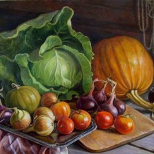 Схема вышивки «Repollo»