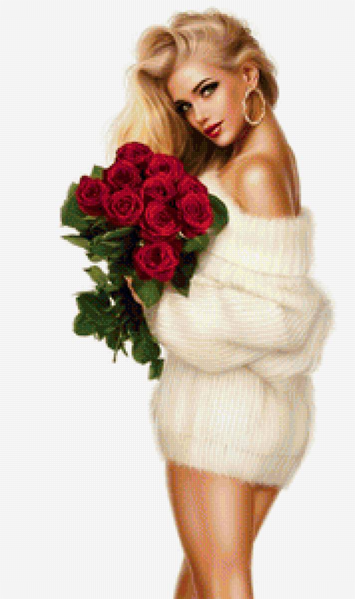 Красивая - красота, блондинка, девушка - предпросмотр