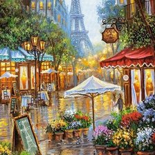 Схема вышивки «Париж»