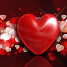 Схема вышивки «Футаж день святого валентина»