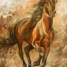 Схема вышивки «Бег. Артур Брагинский»